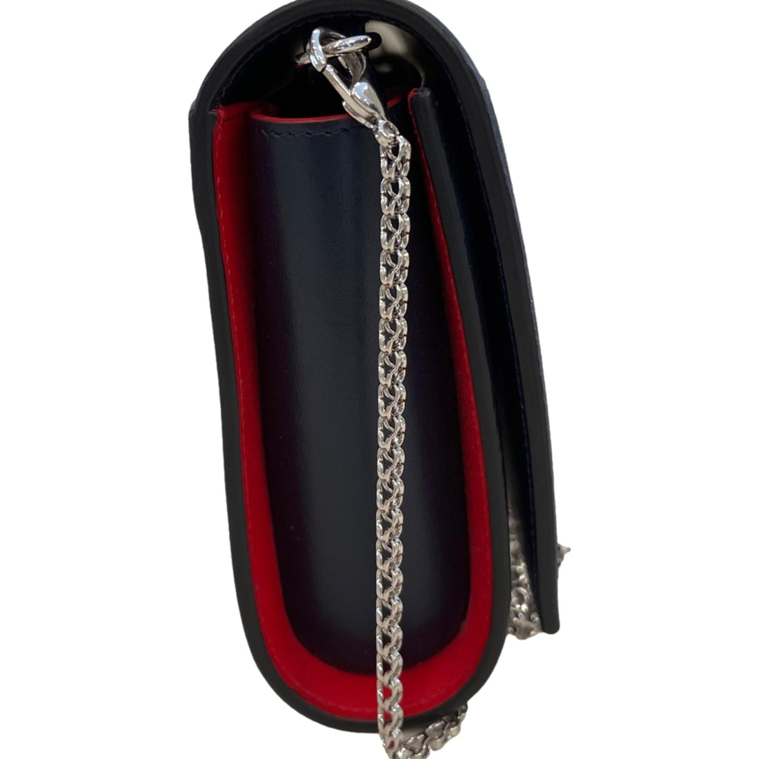 Christian Louboutin Paloma Heart Mexiloubi Calf Crossbody Clutch Bag - Handbags
