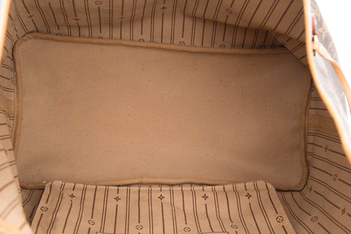 Louis Vuitton 2012  Brown Monogram Neverfull GM Tote - Handbag - 6