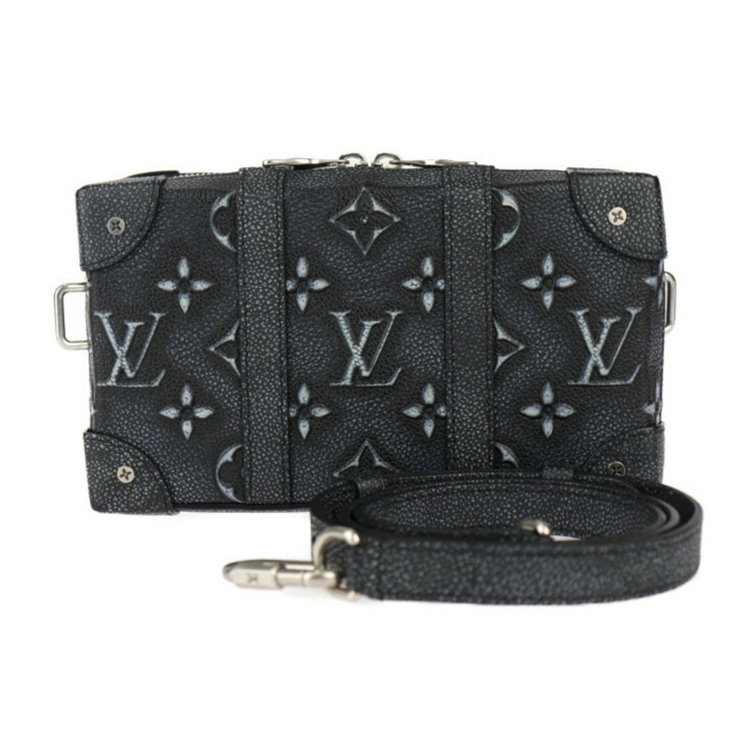 Louis Vuitton Leather Clutch Bag Shoulder Bag (Pre-Owned) - women/handbags/clutches