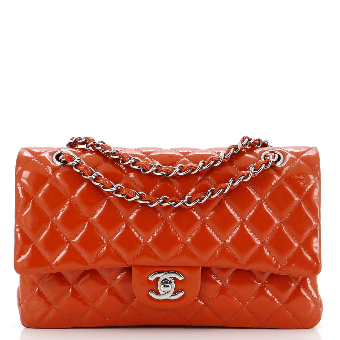 CHANEL Classic Double Flap Bag Quilted Patent Medium - Handbag & Wallet Accessories