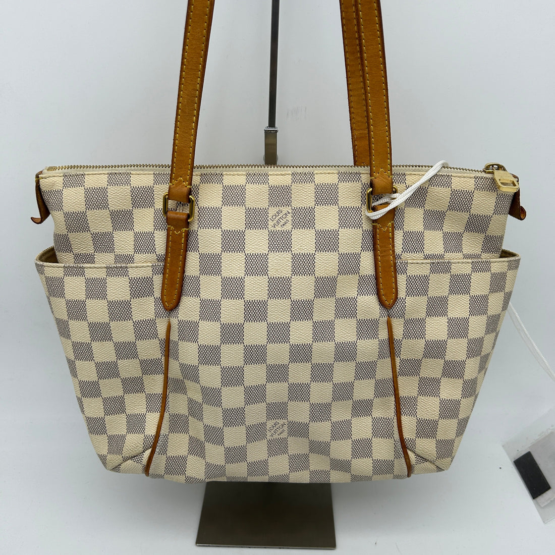 Louis Vuitton Damier Azur Totally PM Tote Bag Beige - Handbags