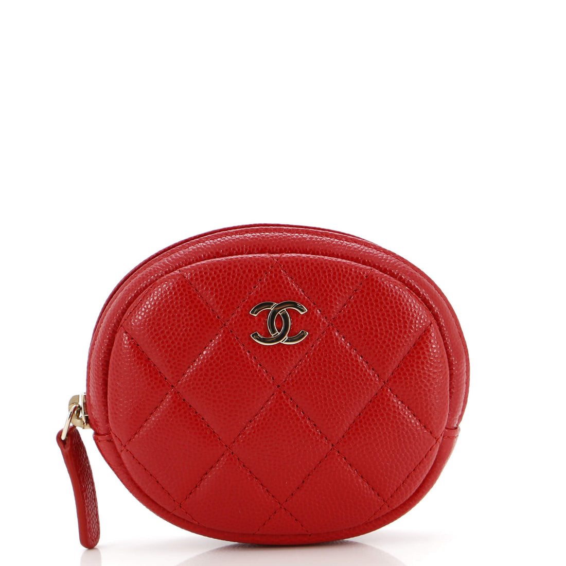CHANEL Classic Round Coin Purse Quilted Caviar - Handbag & Wallet Accessories