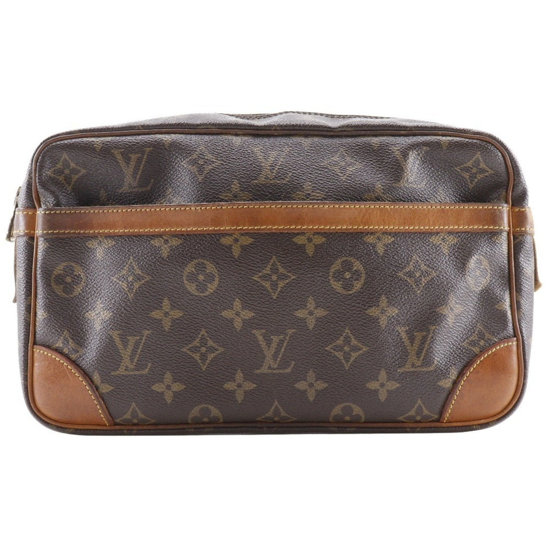 Louis Vuitton Monogram Canvas Clutch Bag (Pre-Owned) - women/handbags/clutches