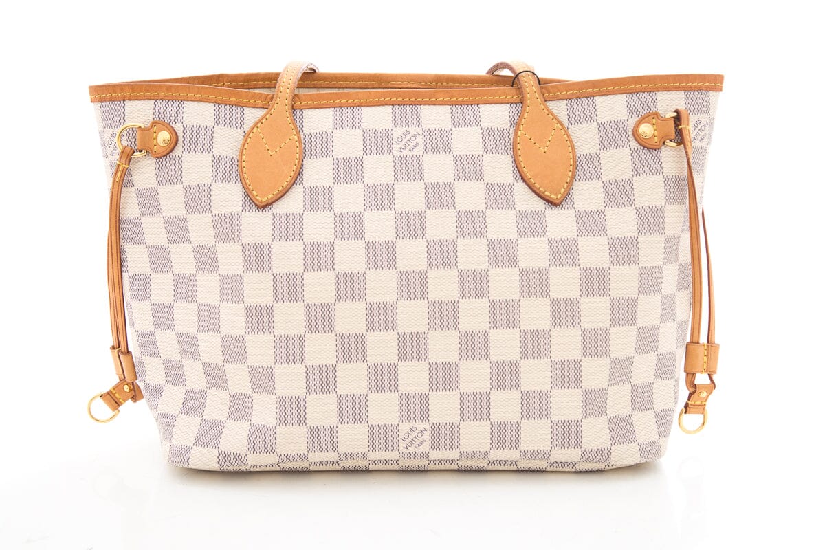 Louis Vuitton White Neverfull Damier Tote PM - Handbag - 2
