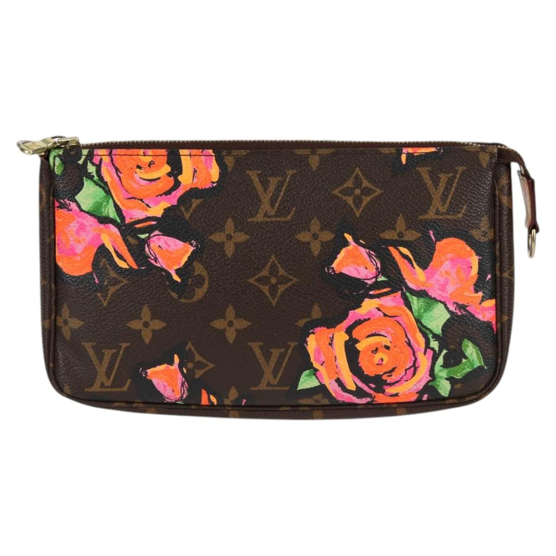 Louis Vuitton Pochette Accessoire Canvas Clutch Bag (Pre-Owned) - women/handbags/clutches