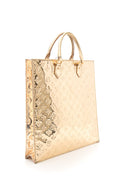 Louis Vuitton Gold Monogram Mirror PVC Top Handle Tote - Handbag - 2