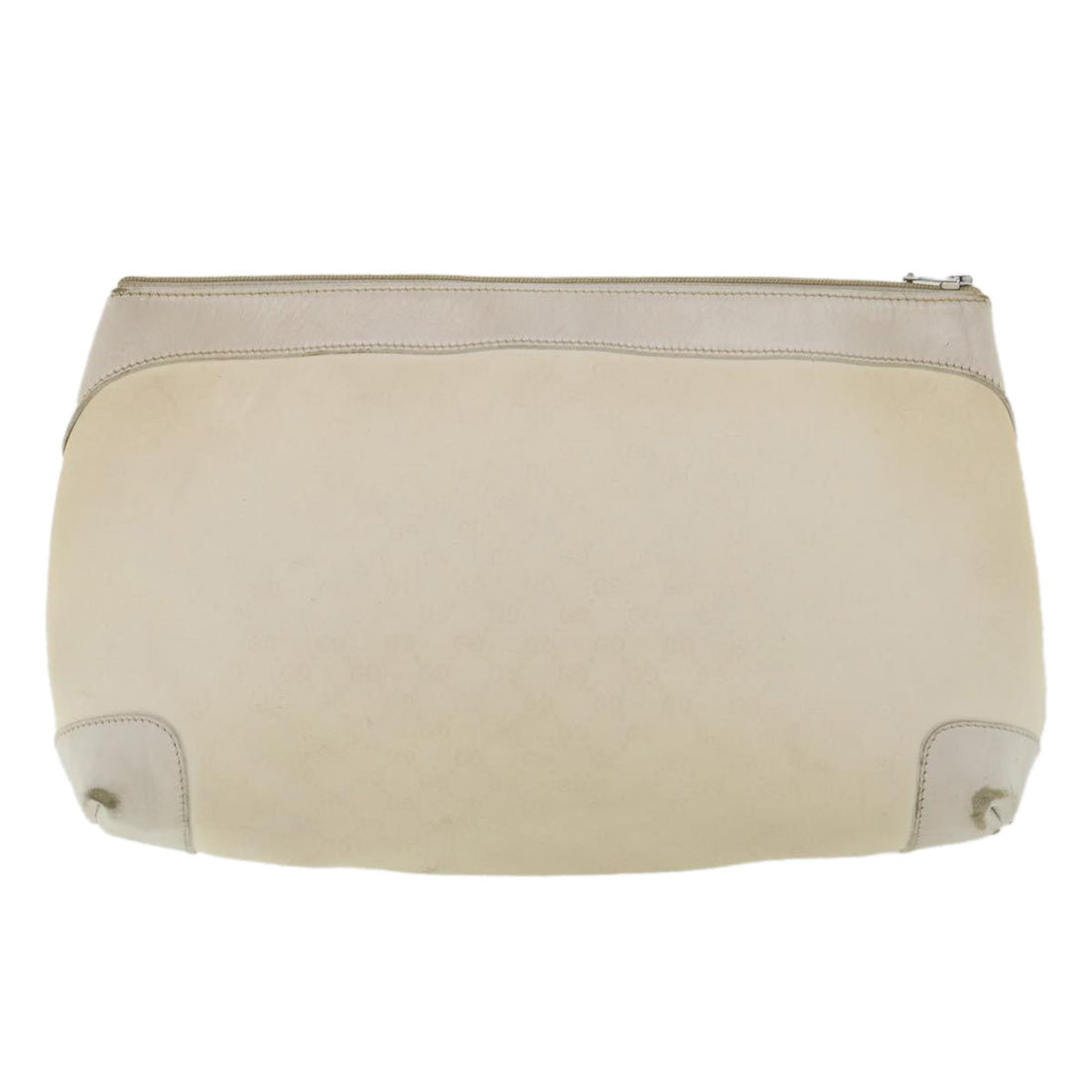 GUCCI Micro GG Canvas Clutch Bag White 014.904.0597  fm1931 - Gucci
