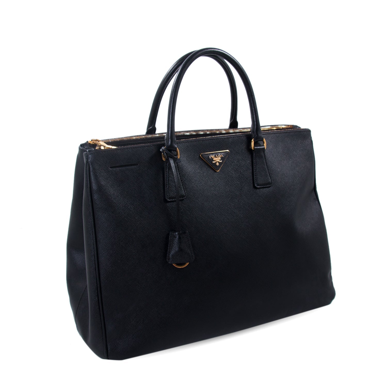 Prada Extra Large Lux Galleria Double Zip Tote - Bags - 2