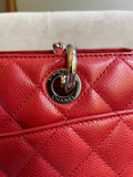 Chanel Red Caviar Grand Shopper Tote (GST) - 6