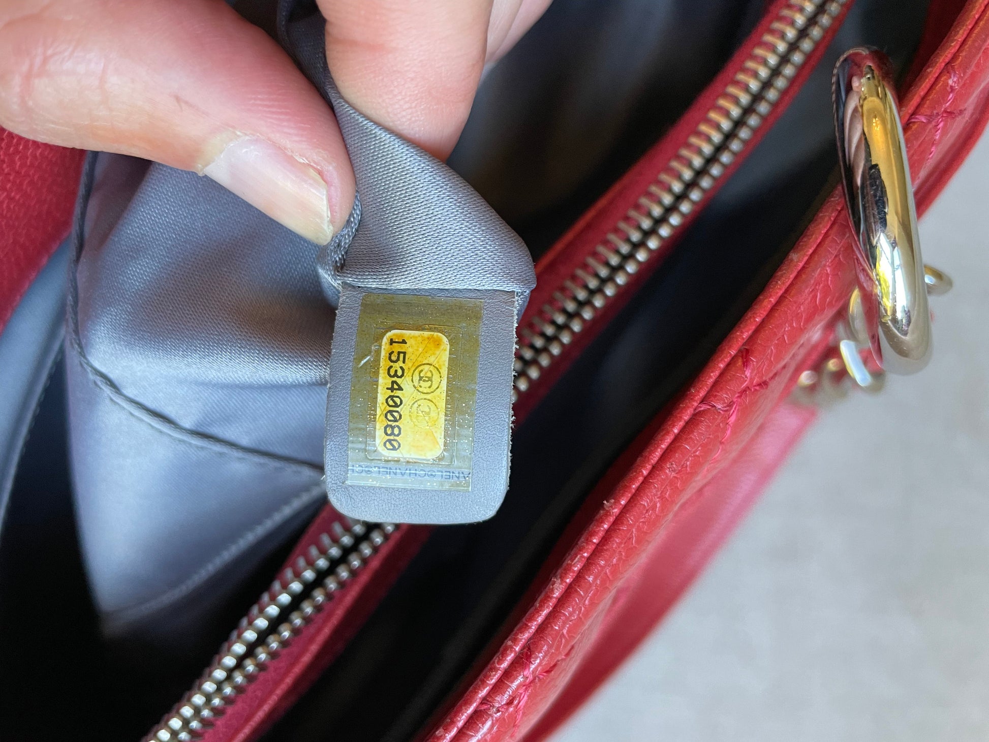 Chanel Red Caviar Grand Shopper Tote (GST) - 29