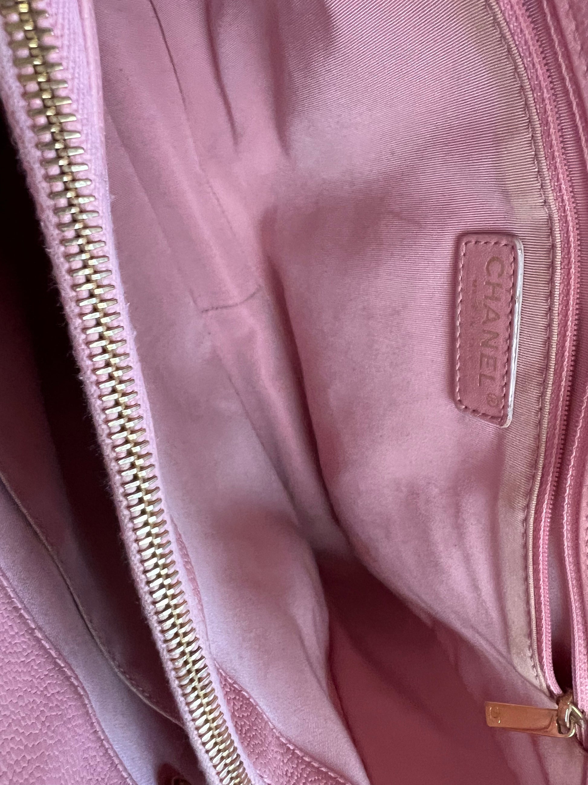 Chanel Pink Caviar Grand Shopper Tote (GST) - 28