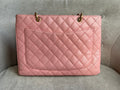 Chanel Pink Caviar Grand Shopper Tote (GST) - 15