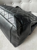 Chanel Black Caviar Grand Shopper Tote (GST) Silver Hardware - 20