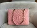 Chanel Pink Caviar Grand Shopper Tote (GST) - 3
