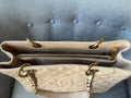 Chanel Beige Caviar Grand Shopper Tote with gold hardware (GST) - 17