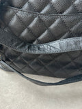 Chanel Black Caviar Grand Shopper Tote (GST) Silver Hardware - 8