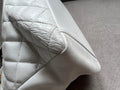 Chanel White Caviar Grand Shopper Tote (GST) - 15