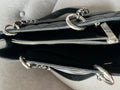 Chanel Black Caviar Grand Shopper Tote (GST) Silver Hardware - 23