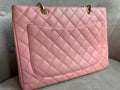 Chanel Pink Caviar Grand Shopper Tote (GST) - 10