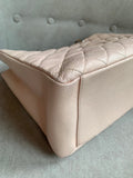 Chanel Light Pink Caviar Grand Shopper Tote with silver hardware (GST) - 17