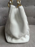Chanel White Caviar Grand Shopper Tote (GST) - 11