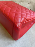 Chanel Red Caviar Grand Shopper Tote (GST) - 15
