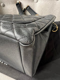 Chanel Black Caviar Grand Shopper Tote Gold Hardware (GST) - 20