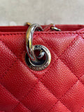Chanel Red Caviar Grand Shopper Tote (GST) - 7