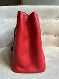 Chanel Red Caviar Grand Shopper Tote (GST) - 13