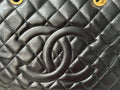 Chanel Black Caviar Grand Shopper Tote Gold Hardware (GST) - 5