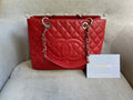 Chanel Red Caviar Grand Shopper Tote (GST) - 31