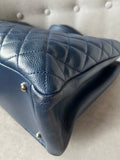 Chanel XL Dark Blue Caviar Grand Shopper Tote (GST) - 21