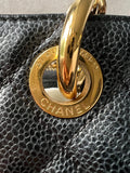 Chanel Black Caviar Grand Shopper Tote Gold Hardware (GST) - 7