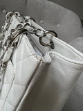 Chanel White Caviar Grand Shopper Tote (GST) - 9