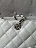Chanel White Caviar Grand Shopper Tote (GST) - 7