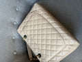 Chanel Beige Caviar Grand Shopper Tote with gold hardware (GST) - 14