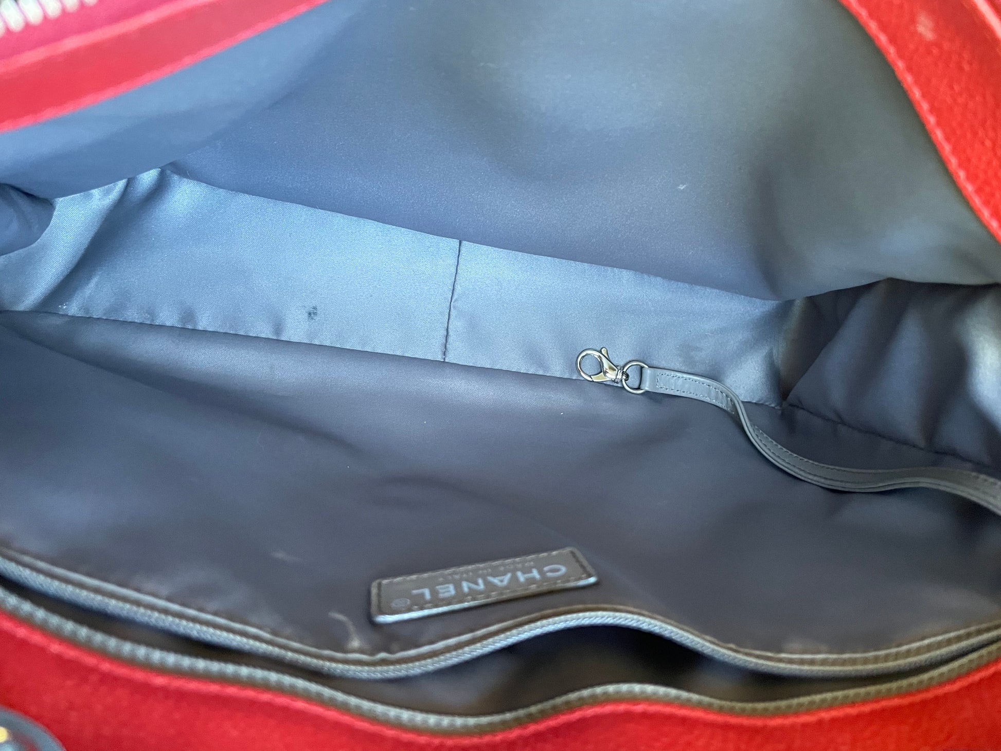 Chanel Red Caviar Grand Shopper Tote (GST) - 20