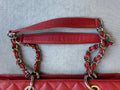 Chanel Red Caviar Grand Shopper Tote (GST) - 28