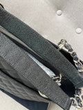 Chanel Black Caviar Grand Shopper Tote (GST) Silver Hardware - 18