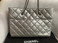 Chanel Large 2.55 Silver Grey Reissue Chain Tote - 13