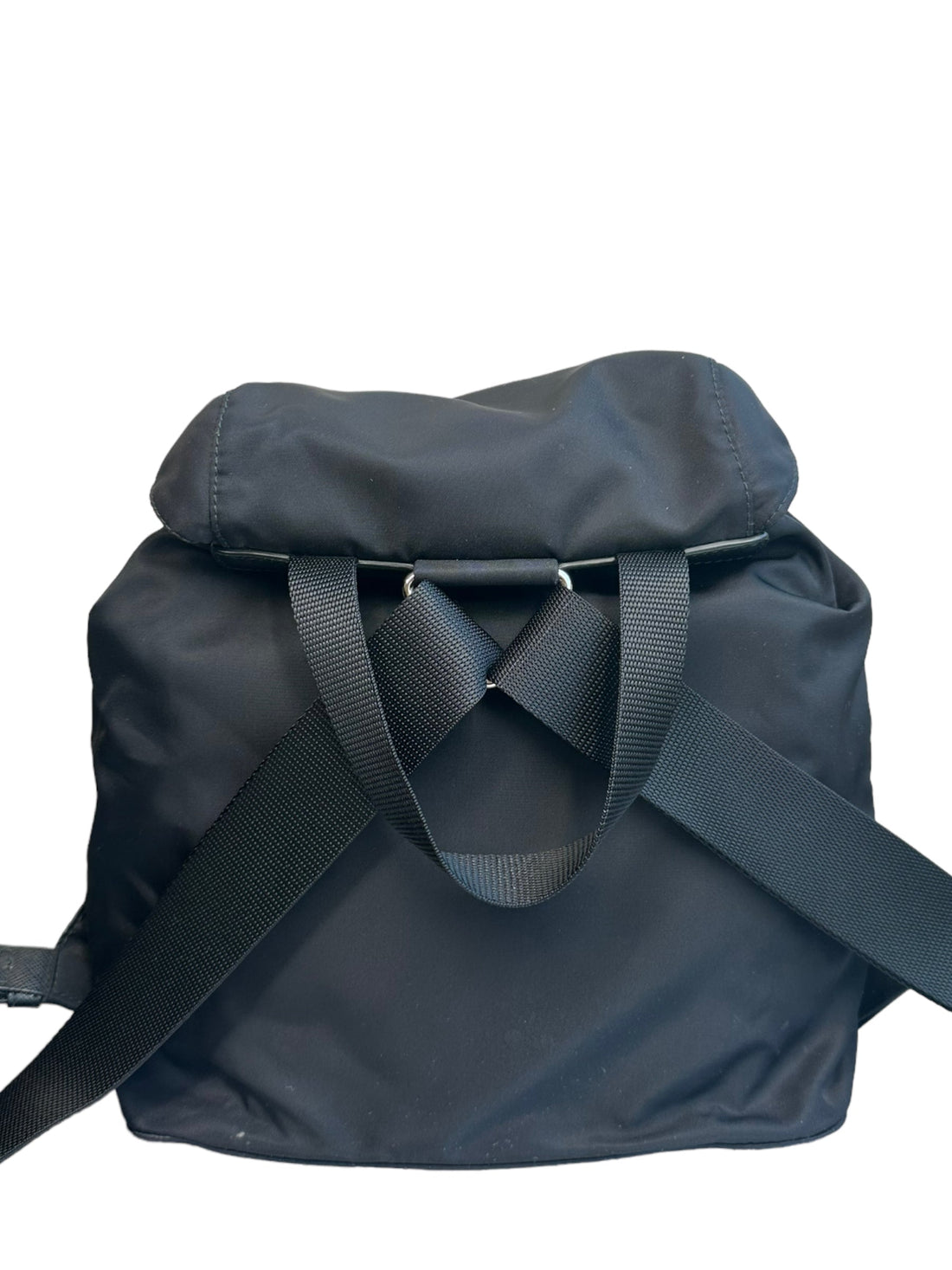 PRADA - Double Front Pocket Backpack Tessuto Small