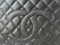 Chanel Black Caviar Grand Shopper Tote (GST) Silver Hardware - 6