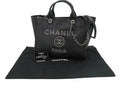 Chanel Deauville Tote Leather Bag - Handbags - 3