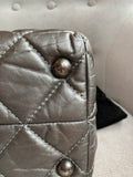 Chanel Large 2.55 Silver Grey Reissue Chain Tote - 21
