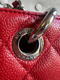 Chanel Red Caviar Grand Shopper Tote (GST) - 3