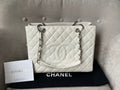 Chanel White Caviar Grand Shopper Tote (GST) - 29