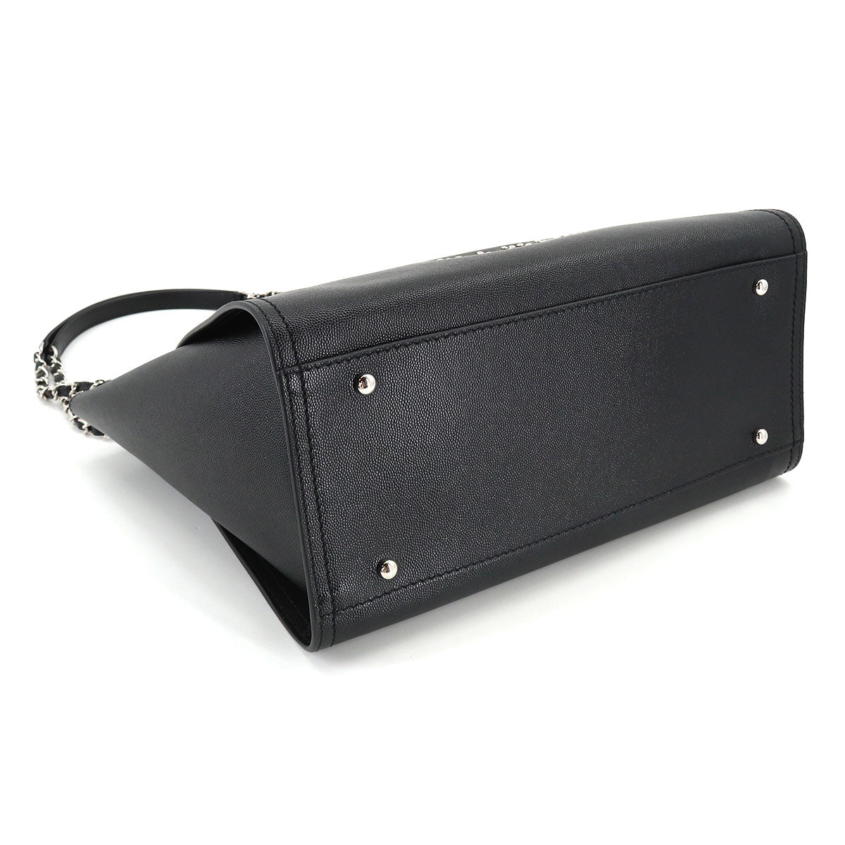 Chanel Deauville Tote Leather Bag - Handbags - 2