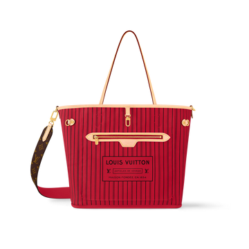 Neverfull Bandoulière Inside Out MM Rouge Sari