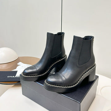 CC Chelsea Boot Black Calfskin 409529