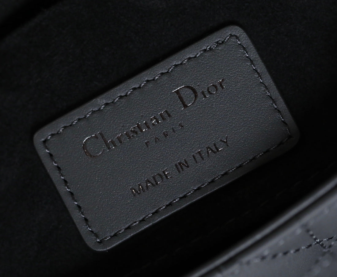 CD Lady D-Joy Black Patent Leather with Black Hardware